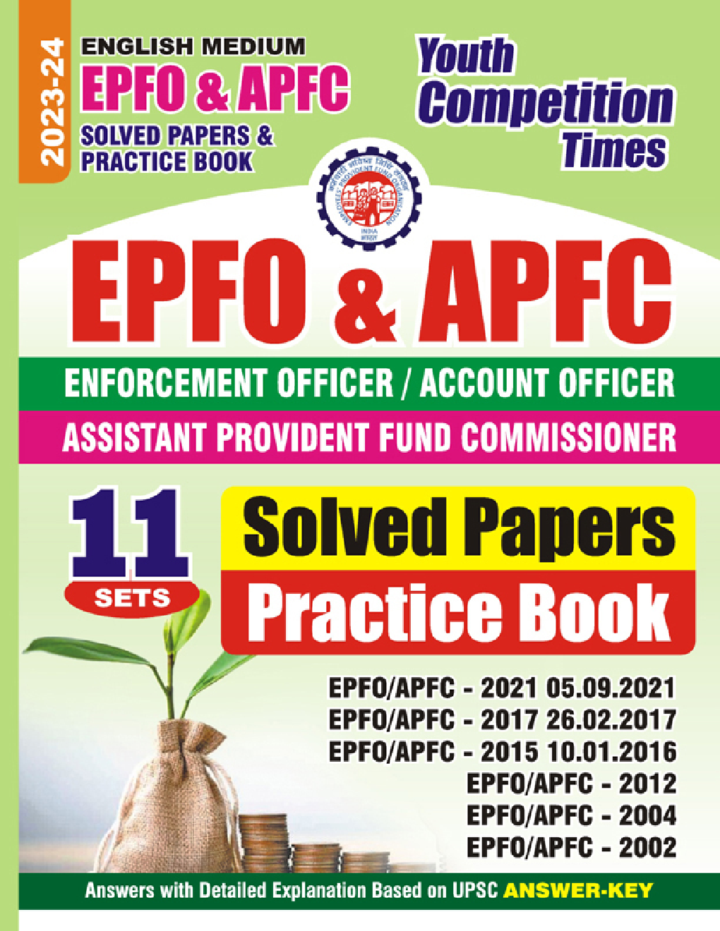 EPFO/APFC Solved Papers & Practice Book 2023-2024 - Page 1