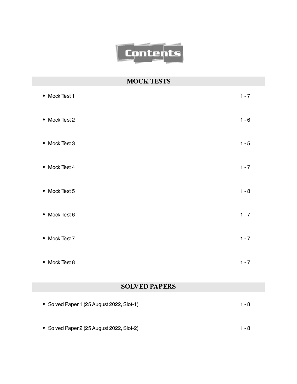 CUET-UG  10 Practice Sets - Psychology - (8 Mock Tests & 2 Solved Papers) - Page 4