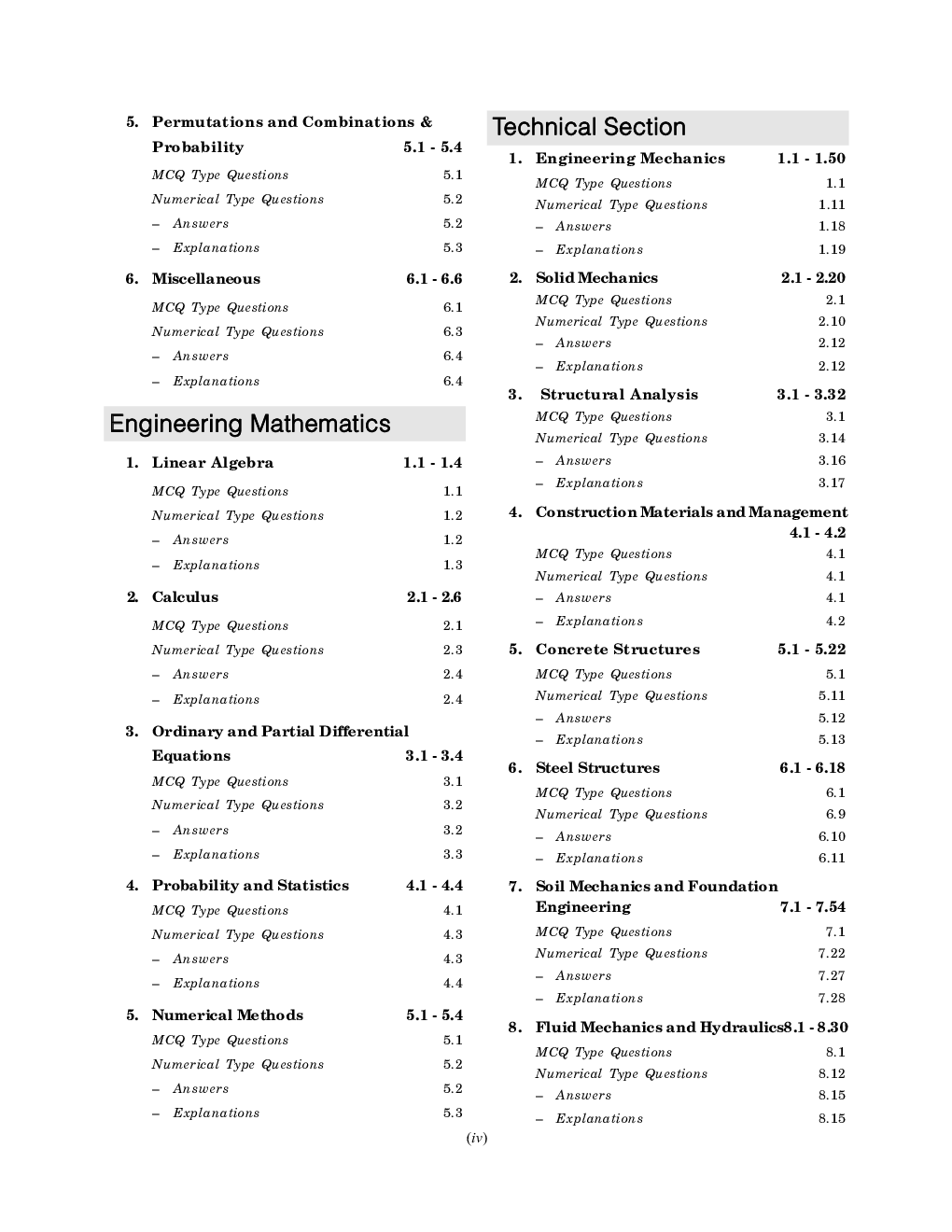 GATE  Civil Engineering - 28 Years Chapter-wise Solved Papers (1996-2023) - Page 5
