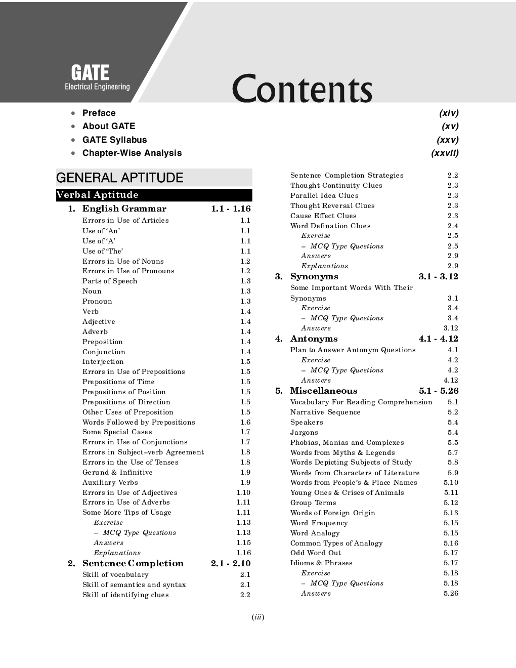 GATE  Electrical Engineering - Guide - Page 4