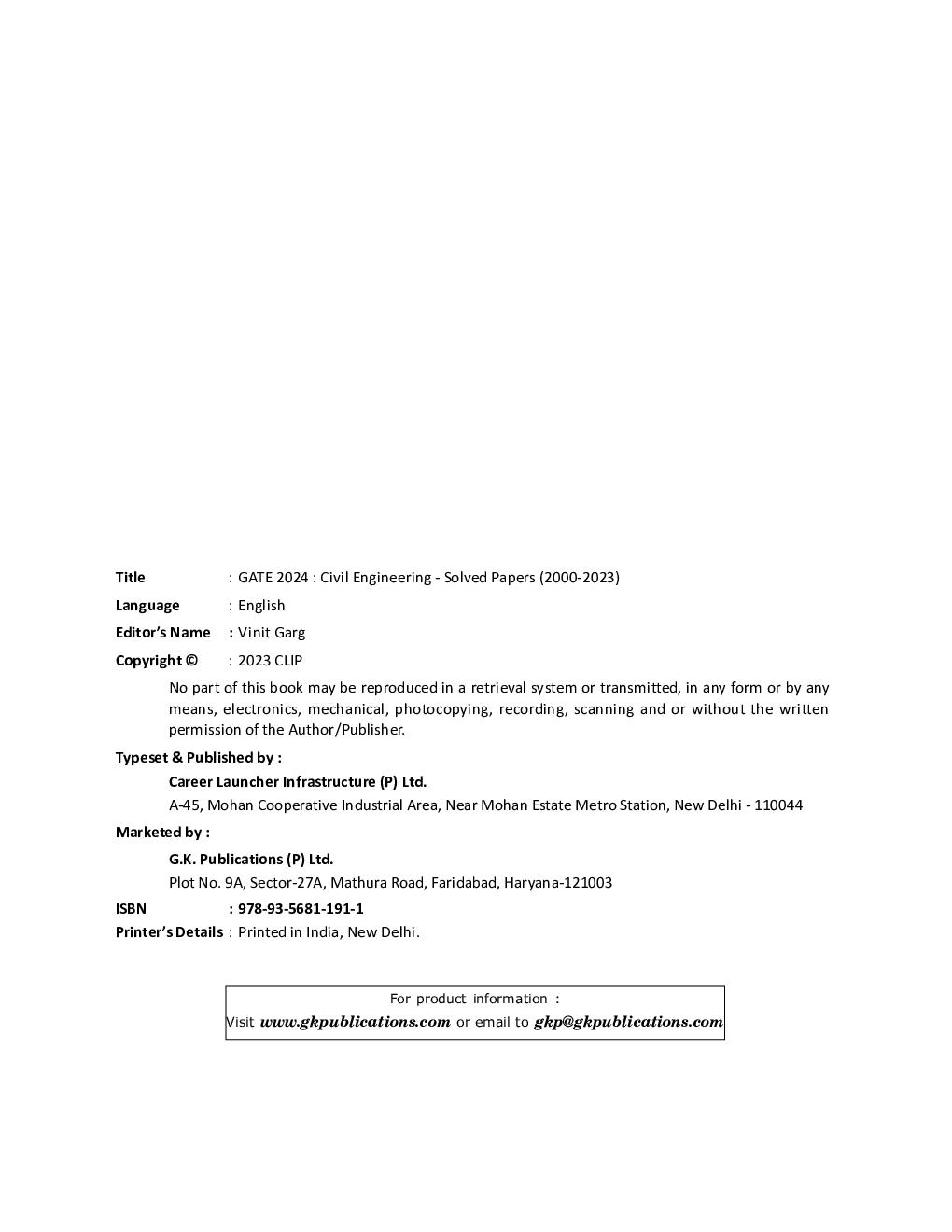GATE  Civil Engineering - Solved Papers (2000-2023) - Page 3