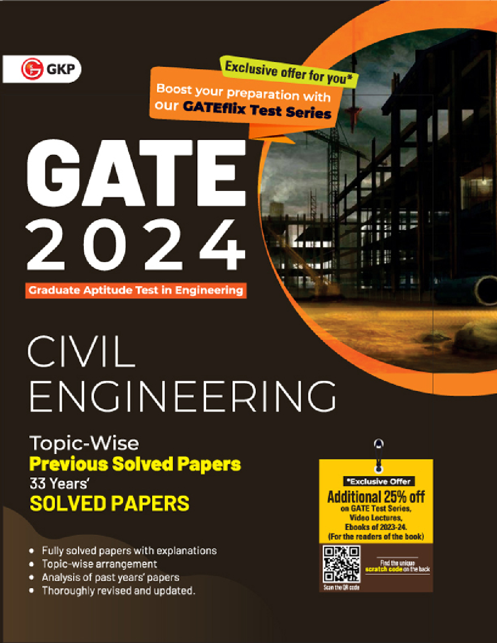 GATE  Civil Engineering - 33 Years Topic Wise Previous Solved Papers - Page 1