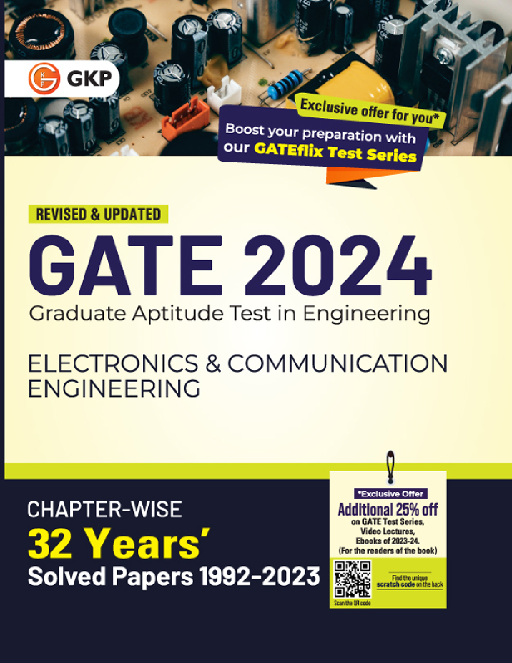 GATE  Electronics & Communication Engineering - 32 Years Chapter-wise Solved Papers (1992-2023) - Page 1