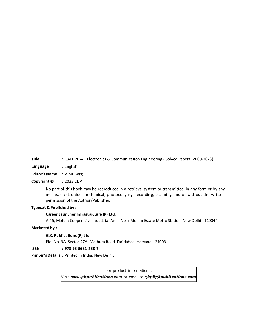 GATE  Electronics & Communication Engineering - Solved Papers (2000-2023) - Page 3