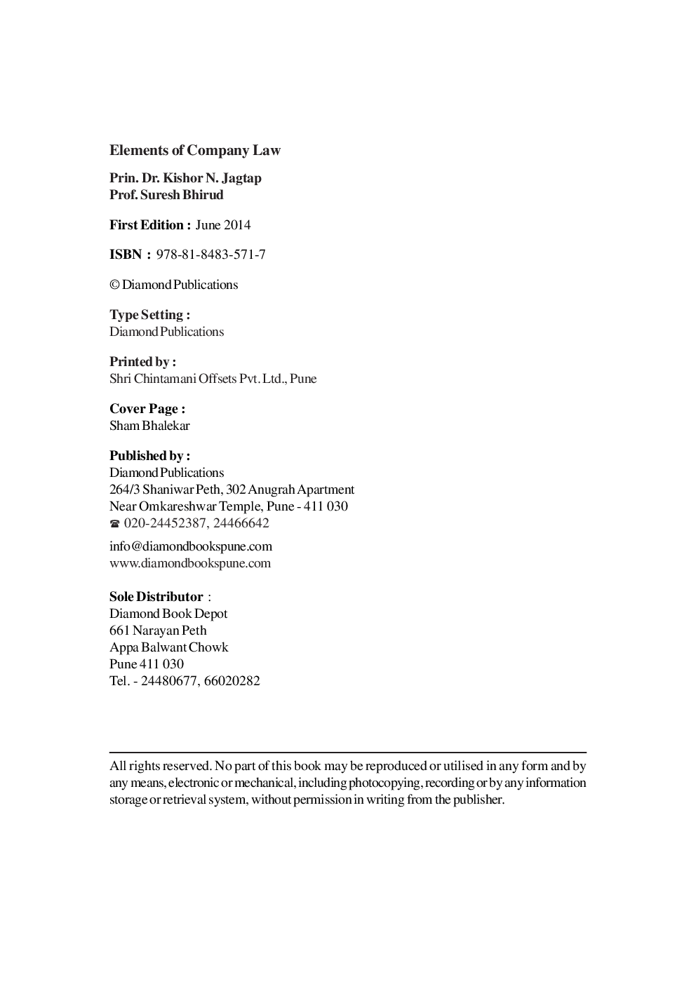 Elements of Company Law - Page 3