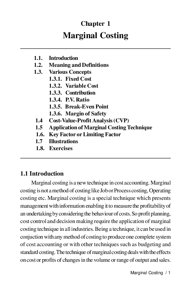 Cost and Works Accounting (Paper III) - Page 5