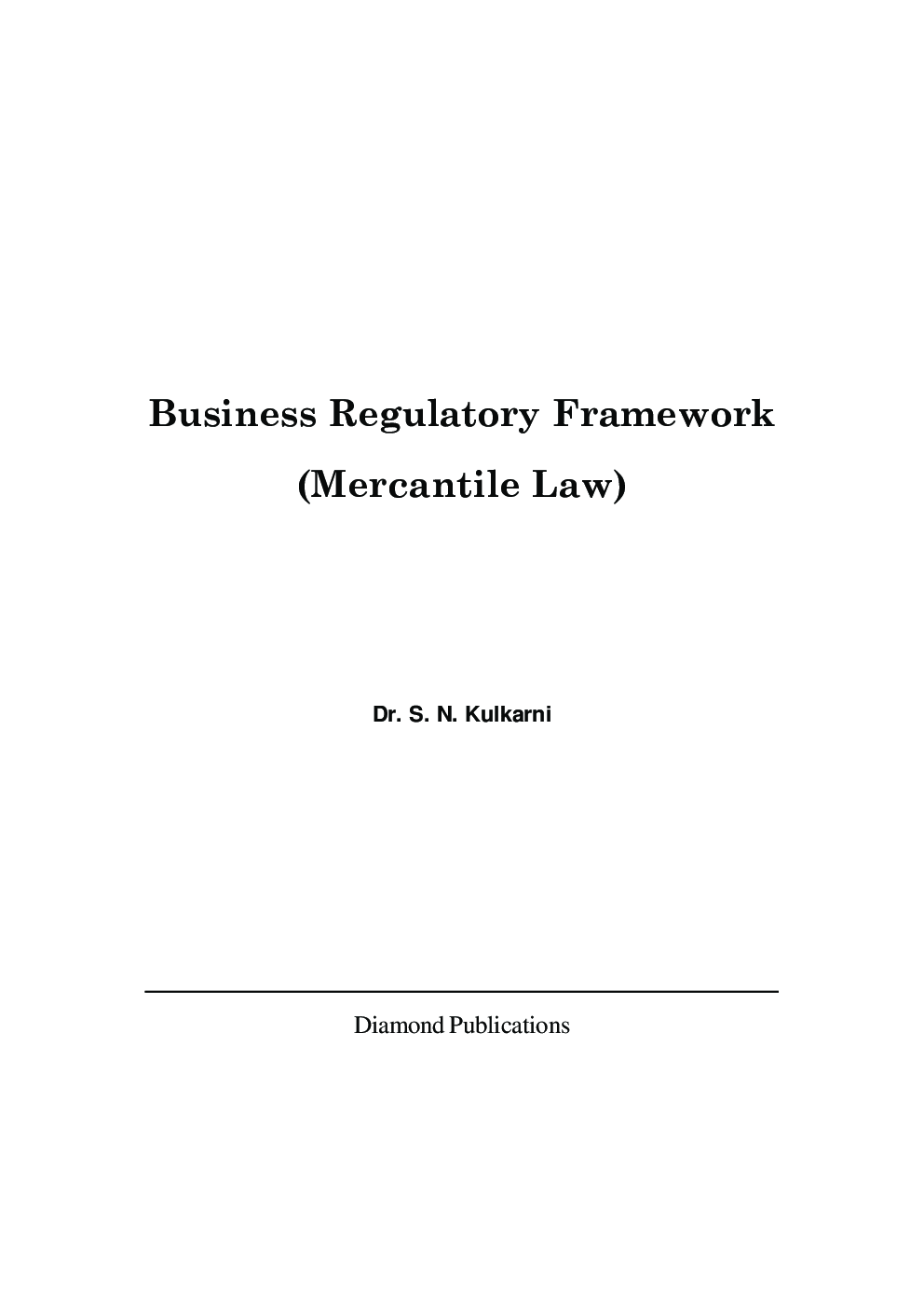 Business Regulatory Framework - Page 2