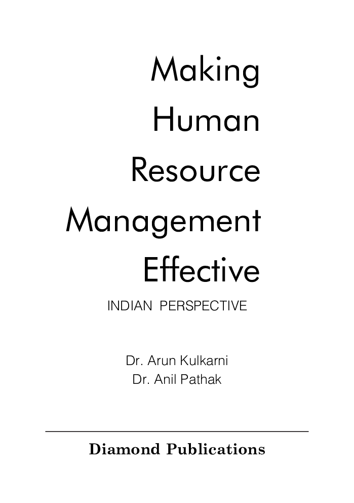 Making Human Resource Management Effective - Page 2