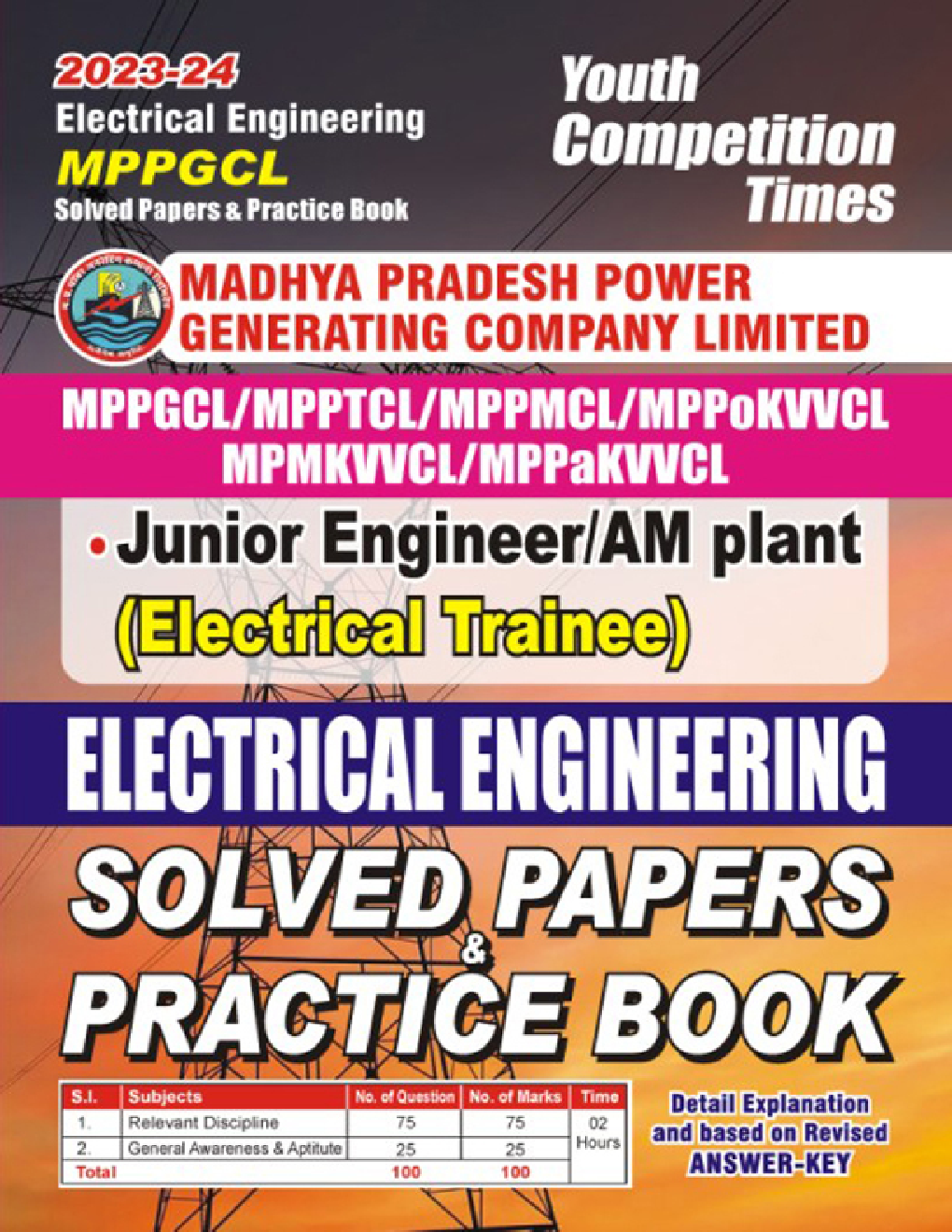 MPPGCL Electrical Engineering Solved Papers & Practice Book 2023-2024 - Page 1