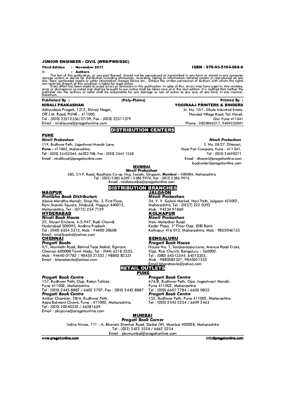 Junior Engineering : Civil WRD PWD SSC - Page 3