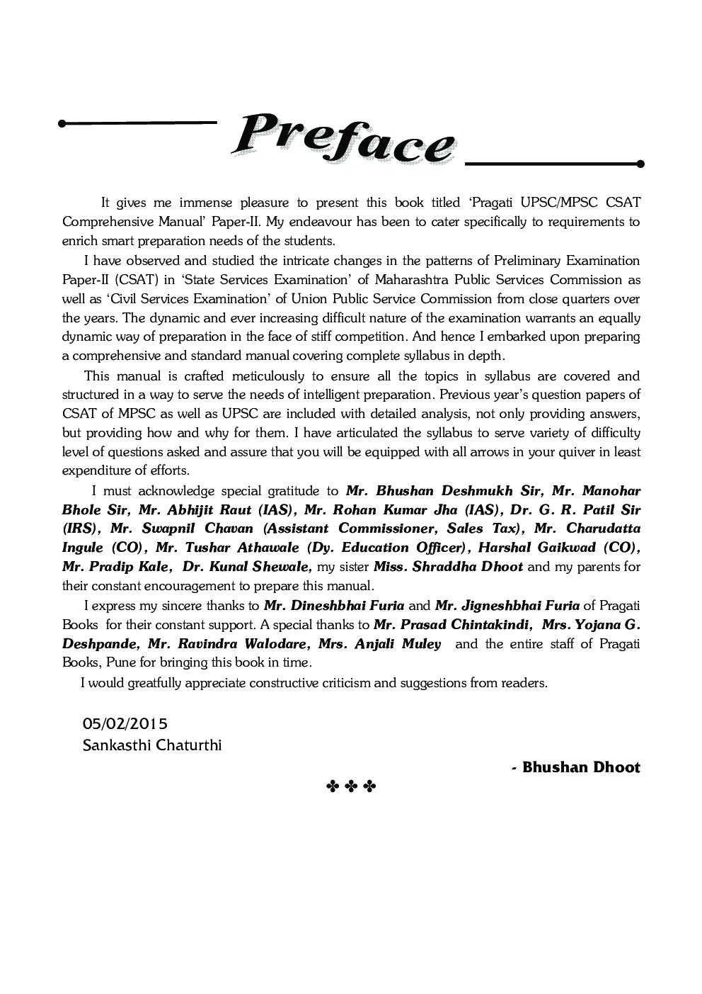 UPSC/MPSC CSAT Comprehensive Manual Preliminary Examination Paper-II - Page 5