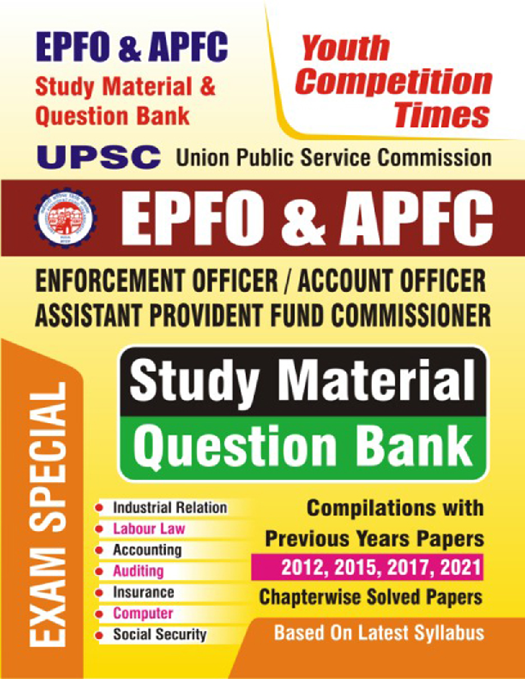 UPSC EPFO And APFC Study Material And Question Bank - Page 1