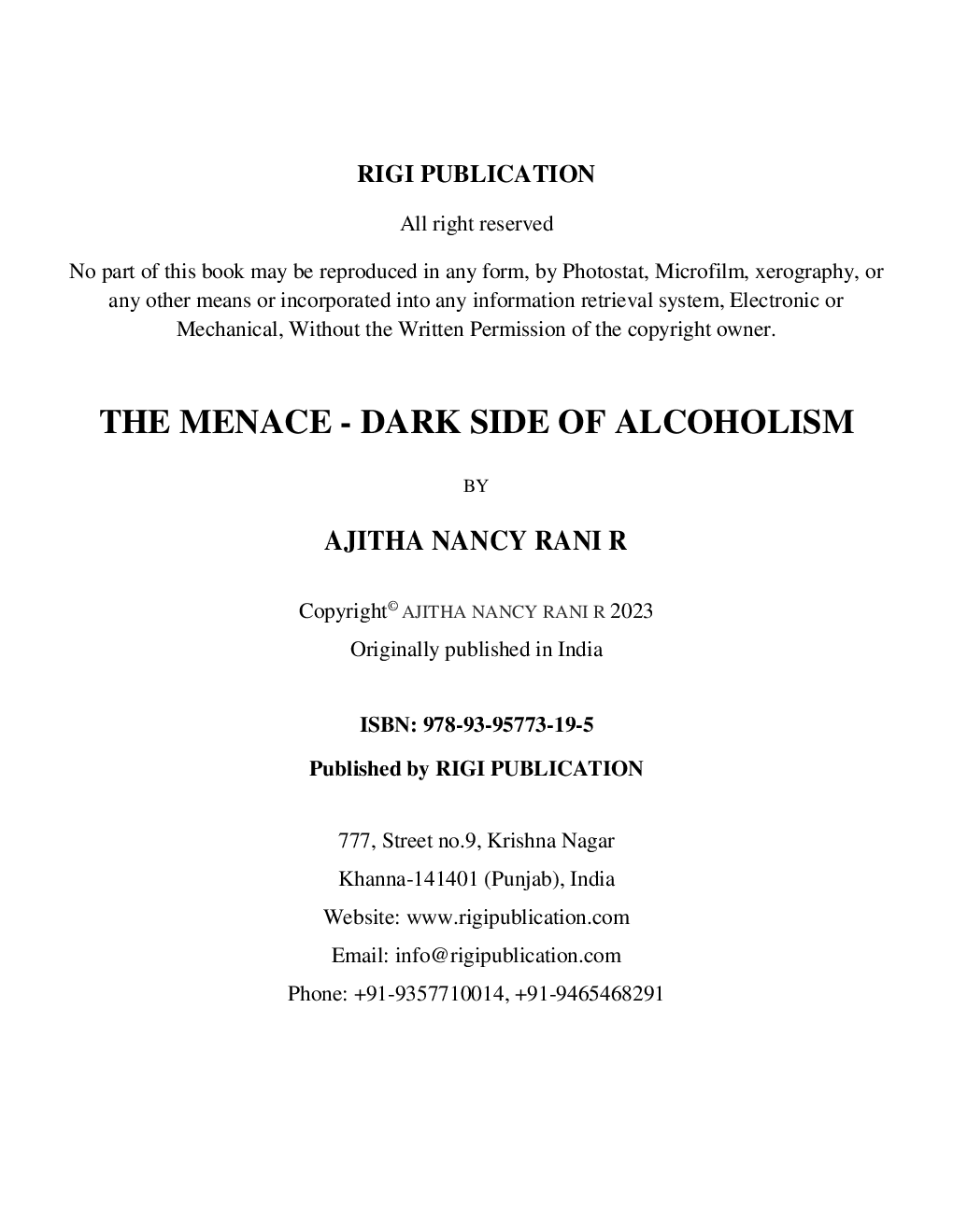 The Menace Dark Side Of Alcoholism - Page 3