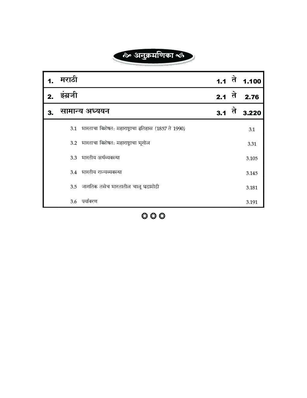महाराष्ट्र राज्यपत्रित तांत्रिक सेवा संयुक्त पूर्व परीक्षा भाग-1 (Synopsis - MCQs And Model Question Papers) - Page 4