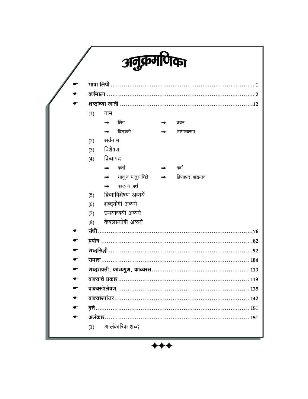 MPSC मराठी व्याकरण घटकांनुसार प्रश्नसंच - Page 4