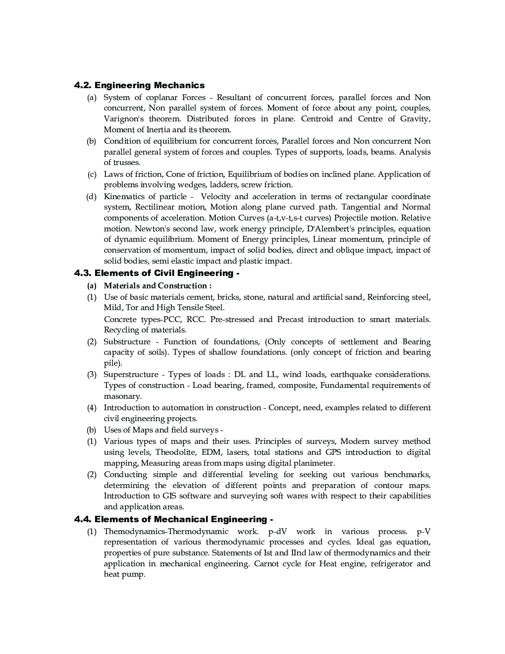 MPSC Combined Preliminary Examination (Civil Mechanical Electrical) Synopsis & MCQs - Page 5