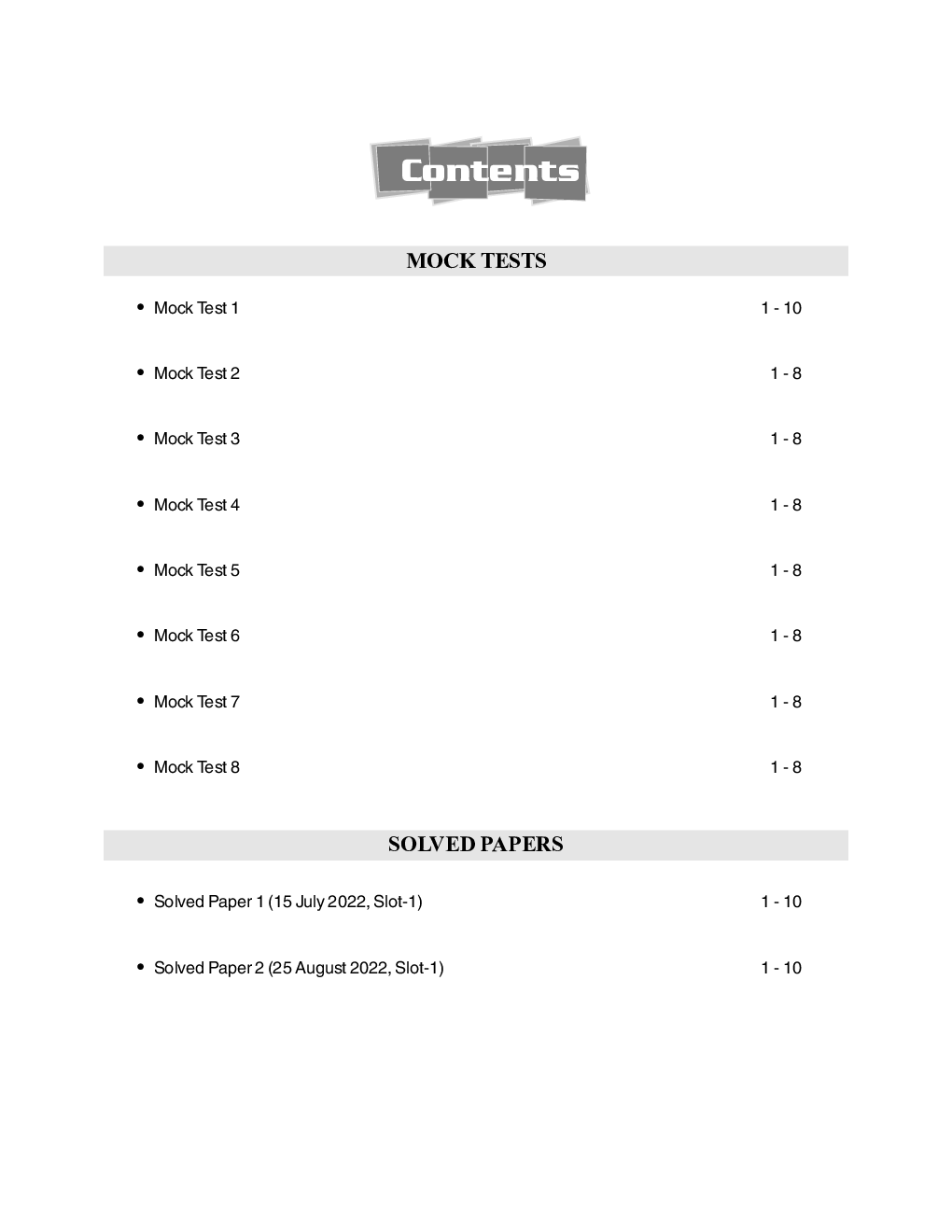 CUET UG Sociology 10 Practice Sets (8 Mock Tests & 2 Solved Papers) 2023 - Page 4