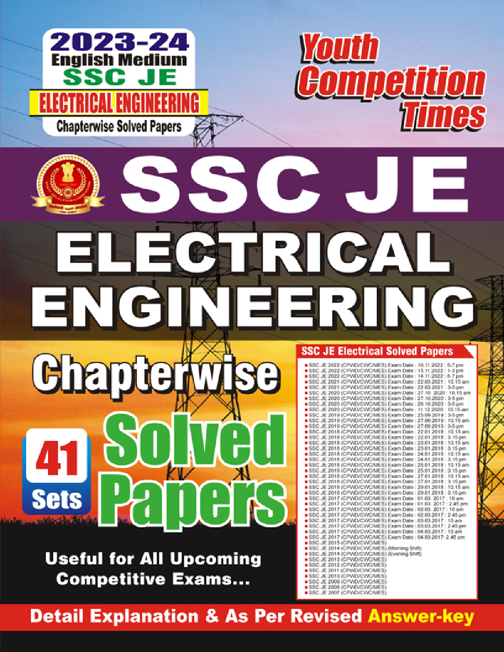SSC JE Electrical Engineering Chapterwise Solved Papers 2023-24 - Page 1