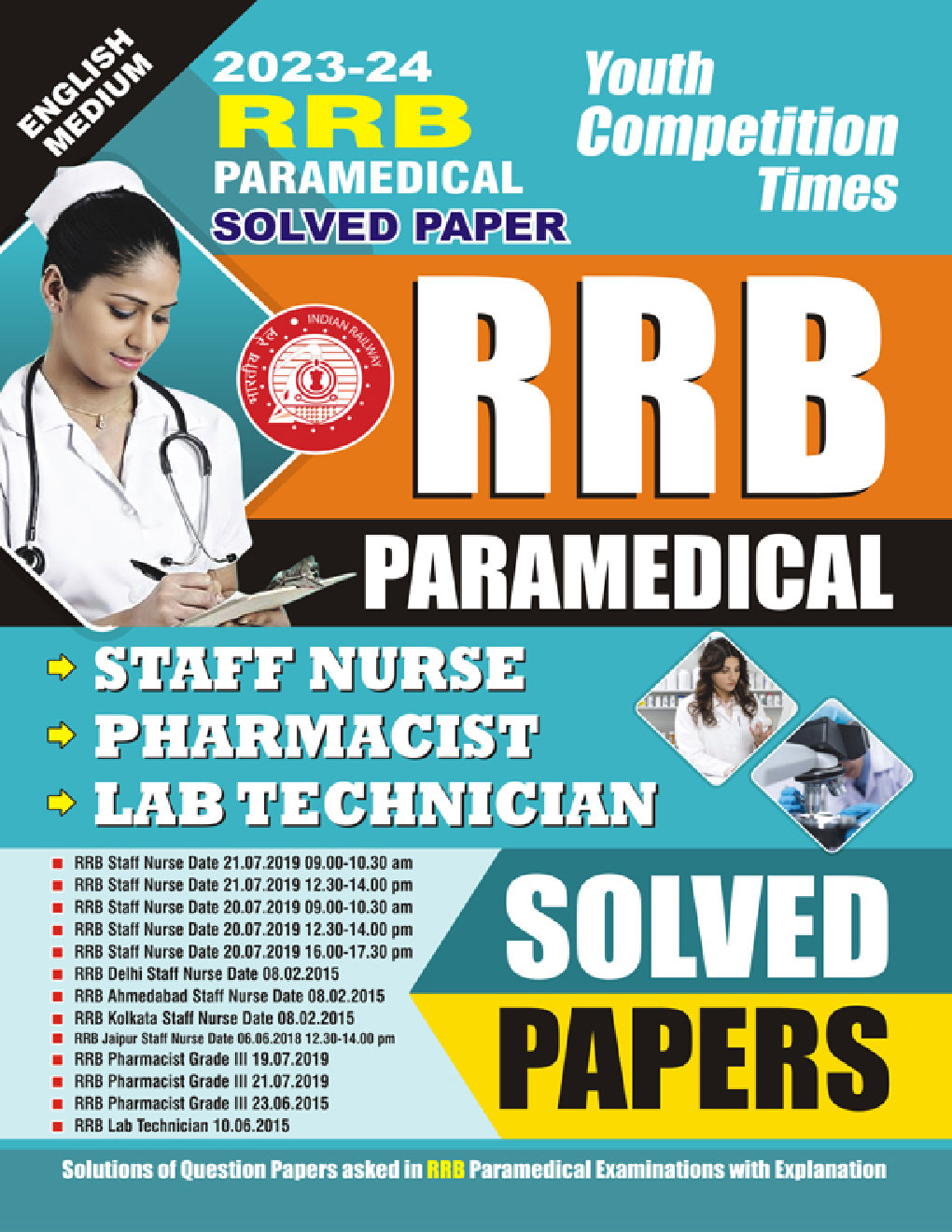 RRB Paramedical Solved Papers 2023-24 - Page 1
