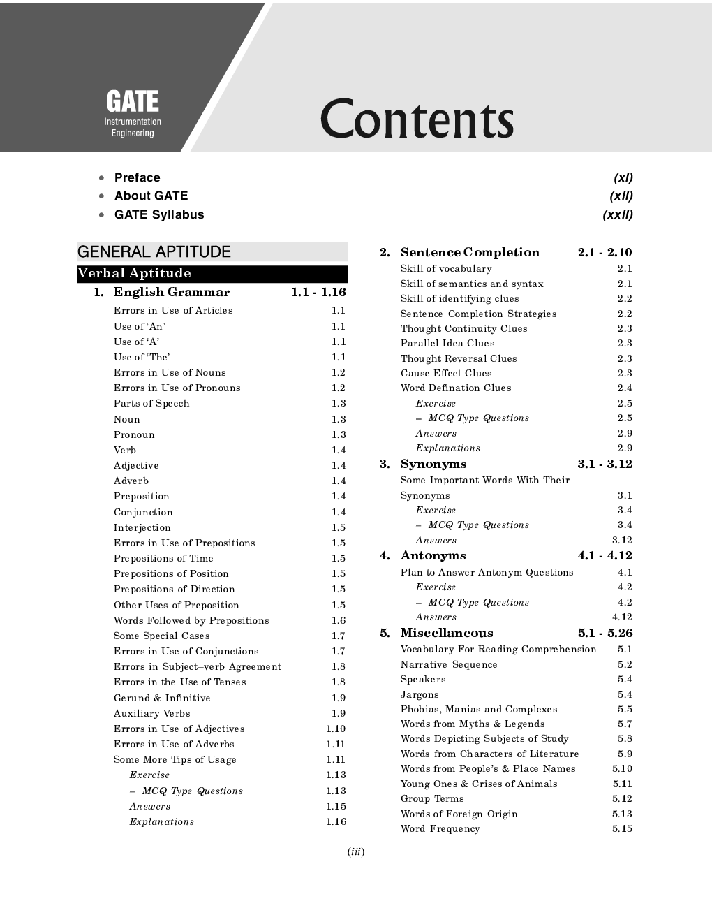 GATE 2024 Instrumentation Engineering - Guide - Page 4