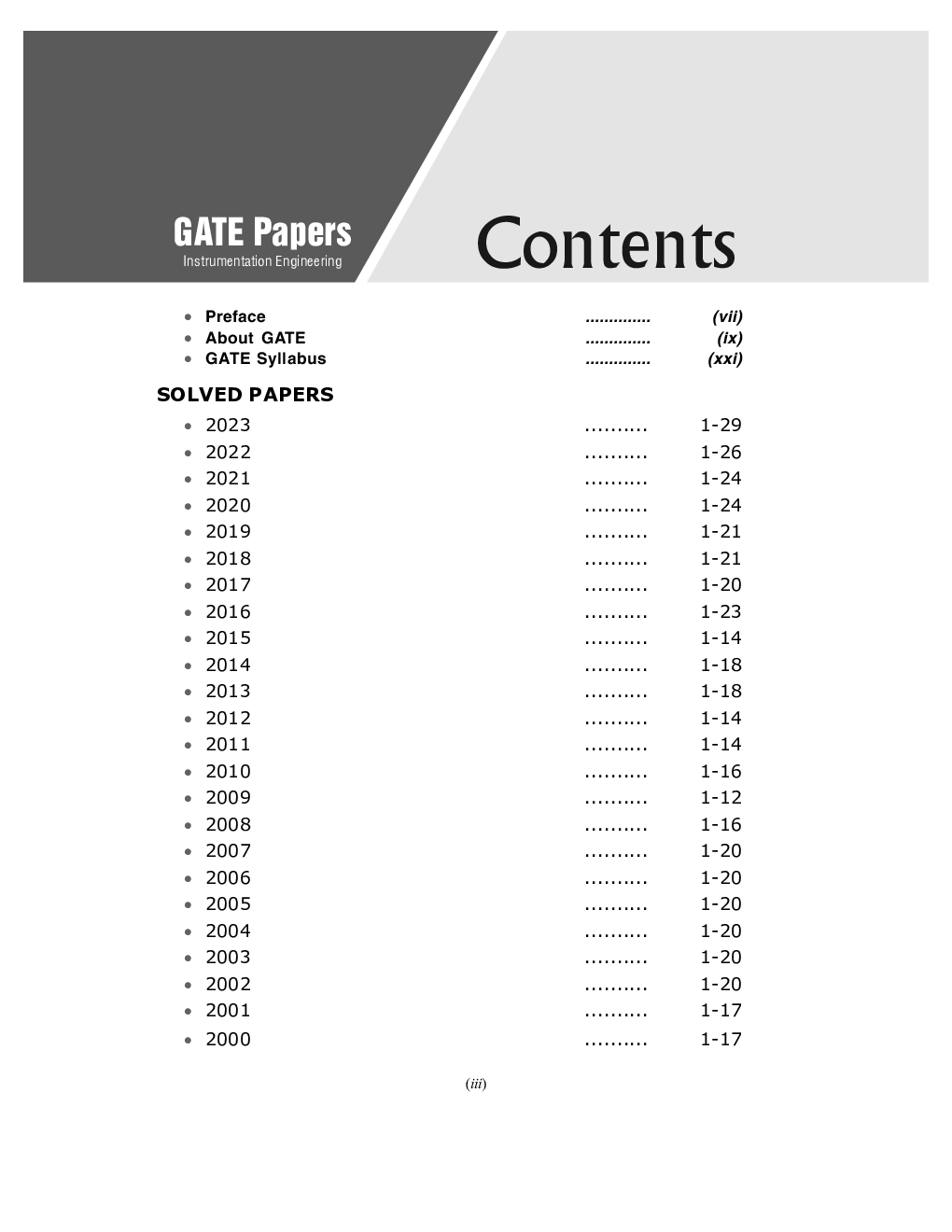 GATE 2024 Instrumentation Engineering - Solved Papers 2000-2023 - Page 4