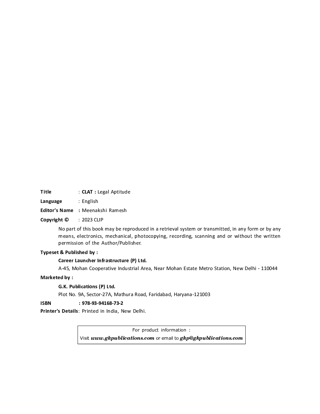 CLAT 2024 Legal Aptitude - Guide - Page 3
