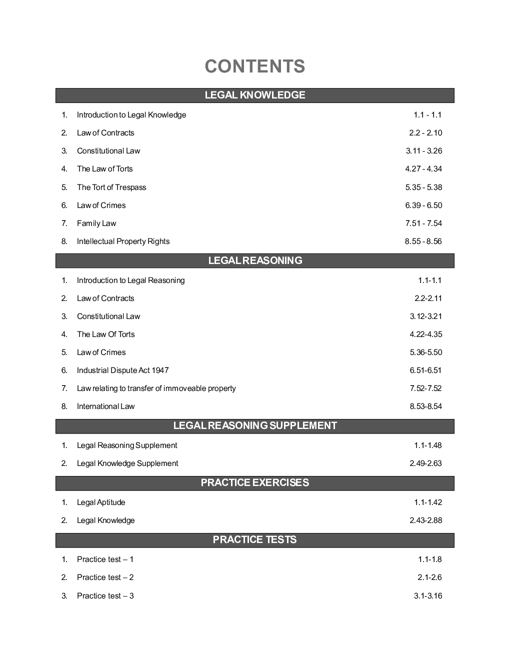 CLAT 2024 Legal Aptitude - Guide - Page 4