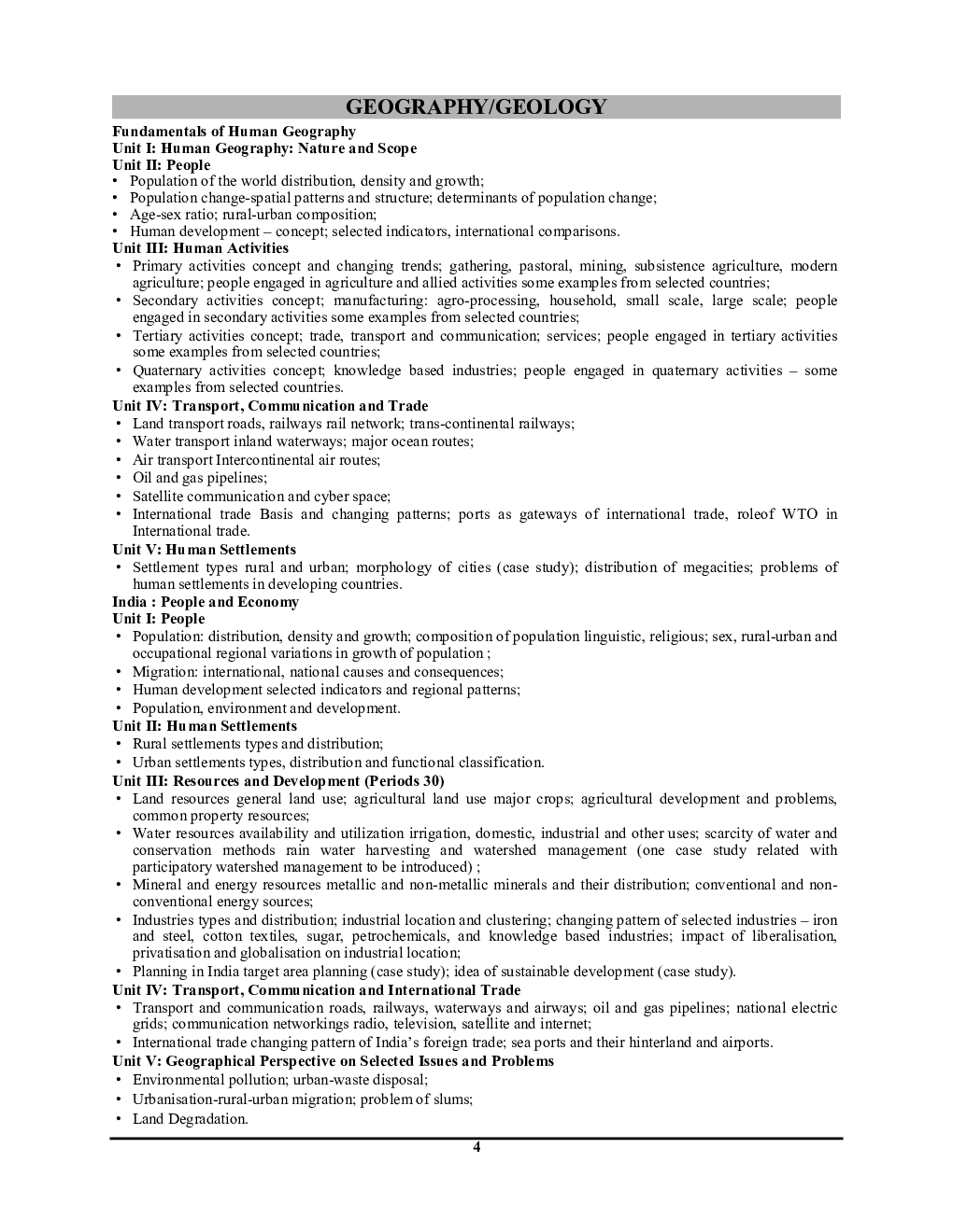 NTA CUET [UG] HUMANITIES DOMAIN History, Geography/Geology, Political Science Solved Paper 2023-24 - Page 5