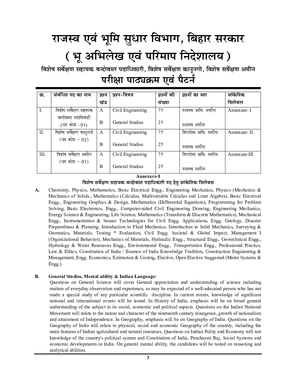 Bihar DLRS सिविल इंजीनियरिंग प्रैक्टिस बुक 2023-24 - Page 4