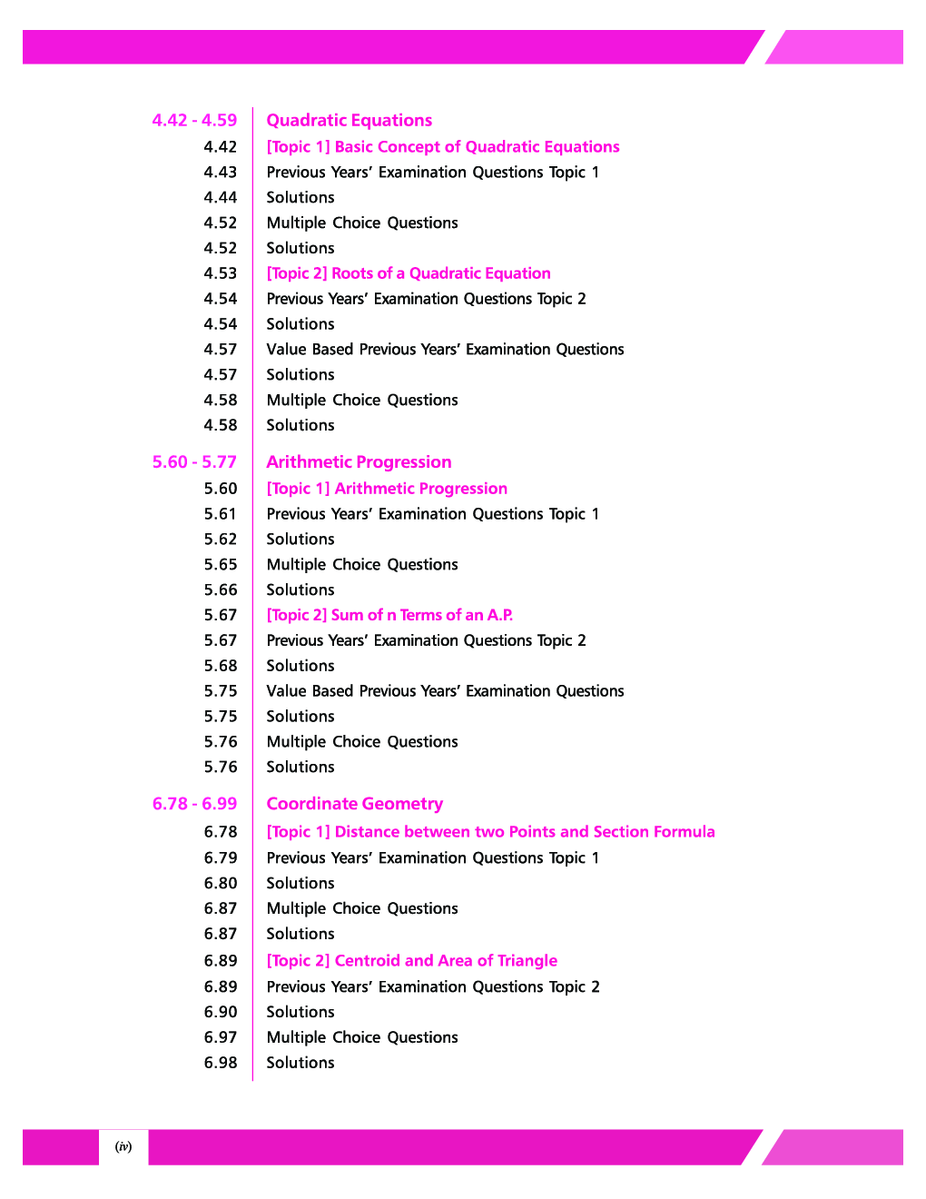 CBSE Class X 2024 : Chapter and Topic-wise Solved Papers 2011 - 2023 : Mathematics / Science / Social Science / English by Career Launcher - Page 5