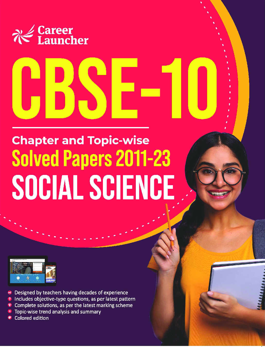CBSE Class X 2024 : Chapter and Topic-wise Solved Papers 2011 - 2023 : Social Science by Career Launcher - Page 1