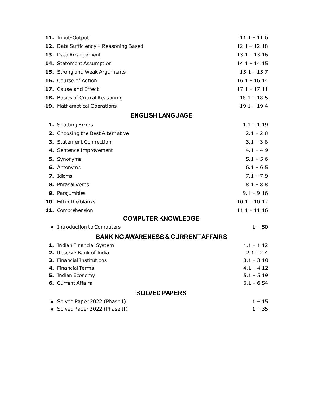 IBPS Bank PO/MT Recruitment Exam Phase I & II  - Guide-2023 - Page 5