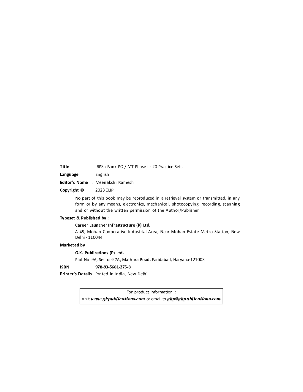 IBPS Bank PO/MT Phase I - 20 Practice Sets 2023 - Page 3