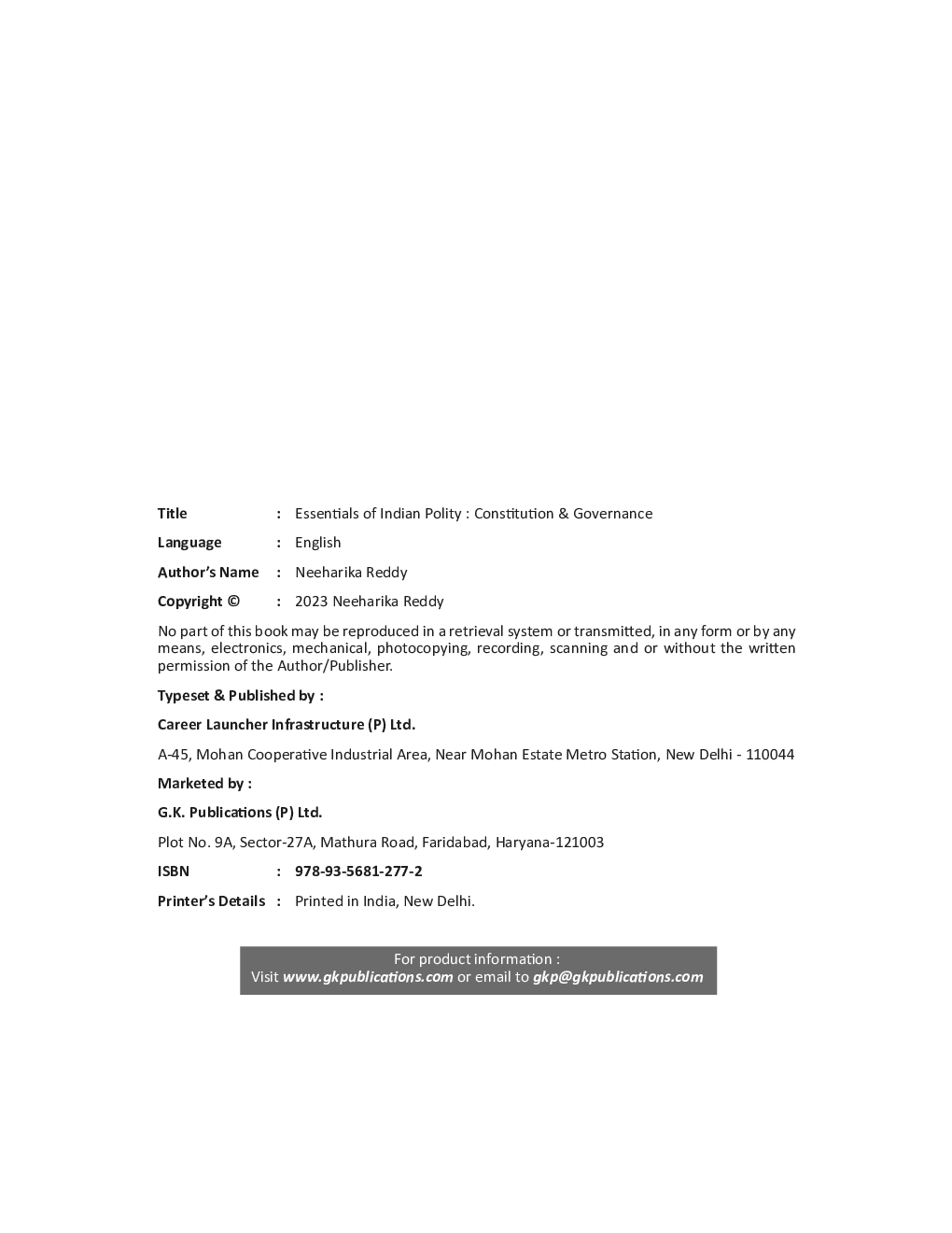 Essentials Of Indian Polity Constitution & Governance - Page 5