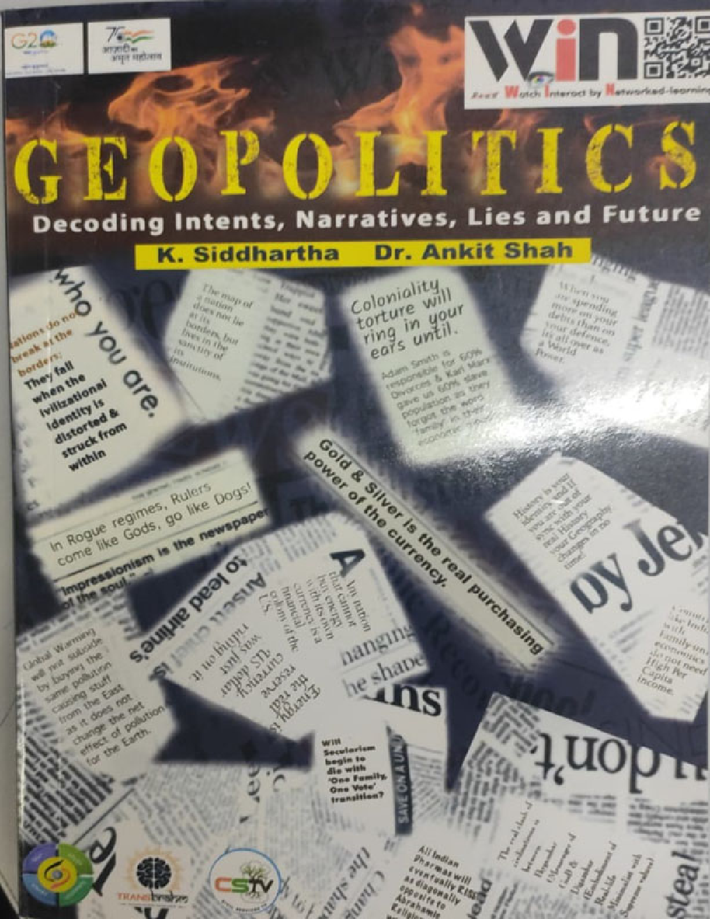Geopolitics Decoding Intents, Lies, Narratives And Future - Page 1