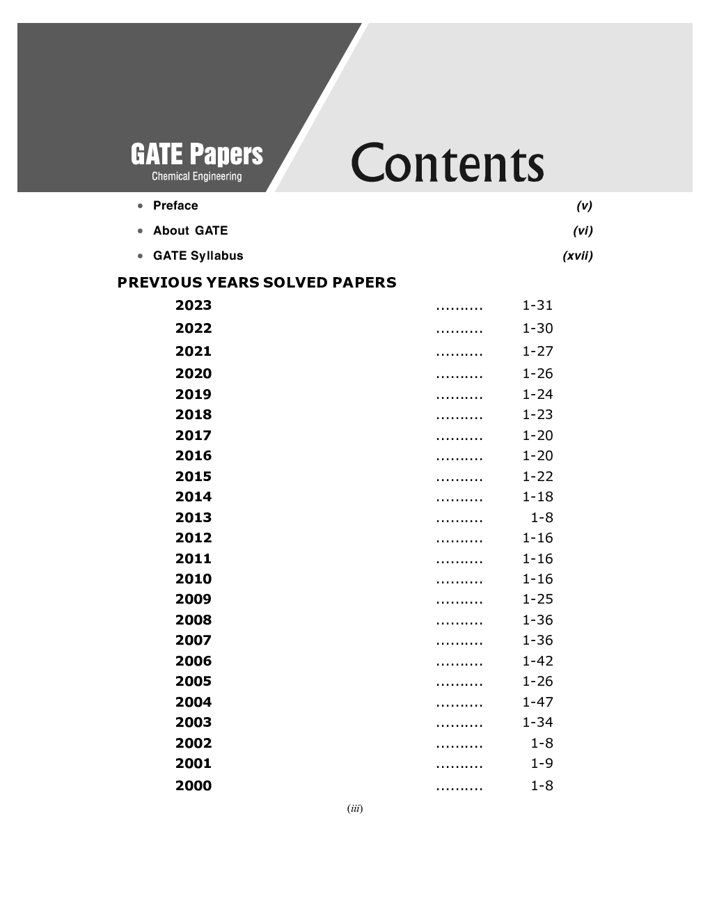 GATE 2024 Chemical Engineering Solved Papers-2000-23 - Page 4