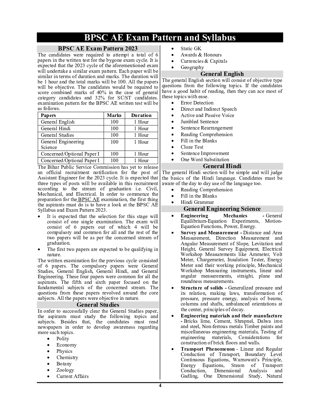 BPSC & JPSC Assistant Engineer Solved Papers 2023-24 - Page 5