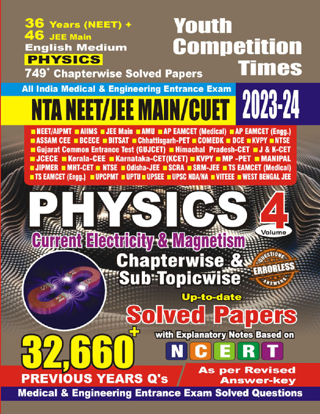 NEET/JEE Main/CUET Physics Chapter-wise Objective Solved Papers 2023-24 - Page 1