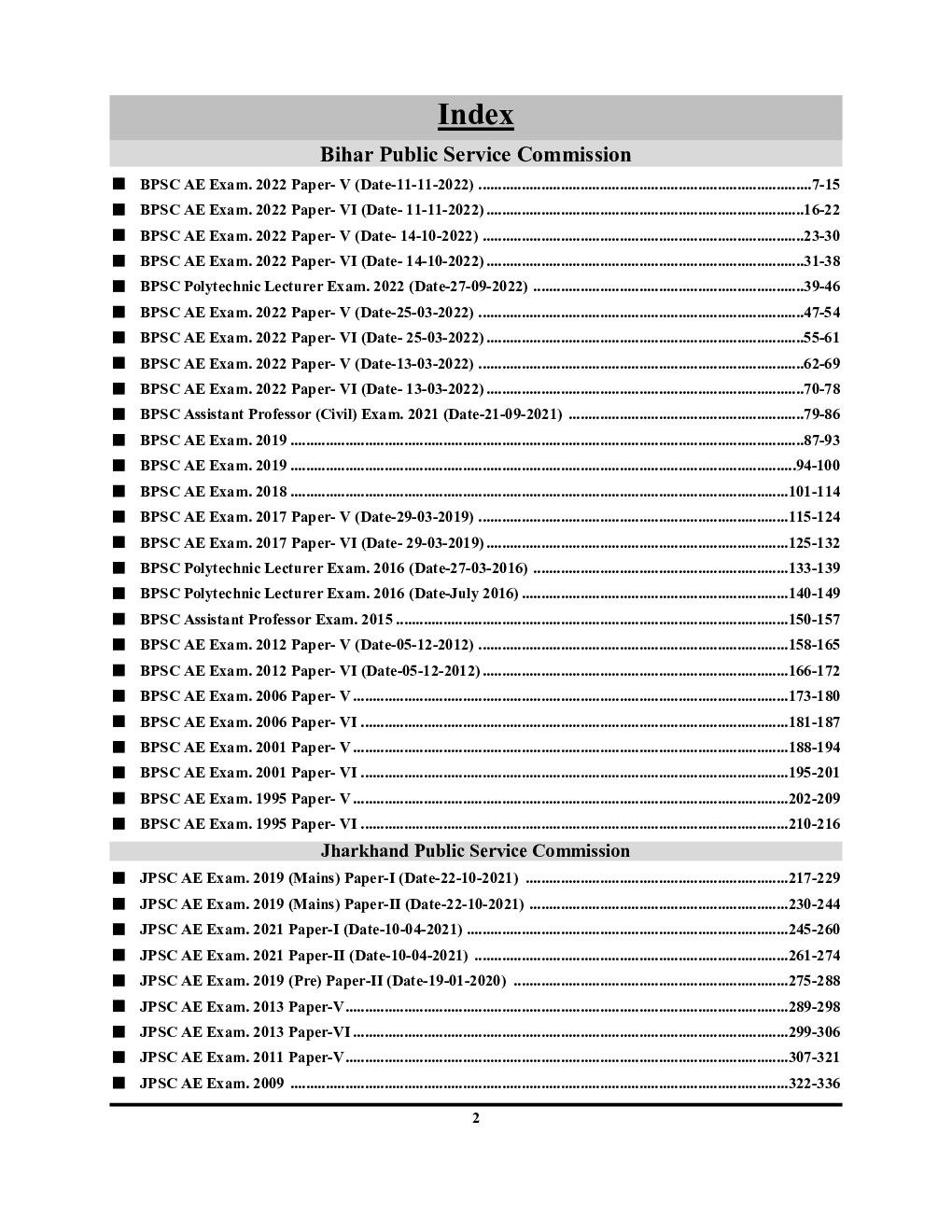 BPSC & JPSC Civil Engineering Paper–V & VI Solved Papers 2023-24 - Page 3