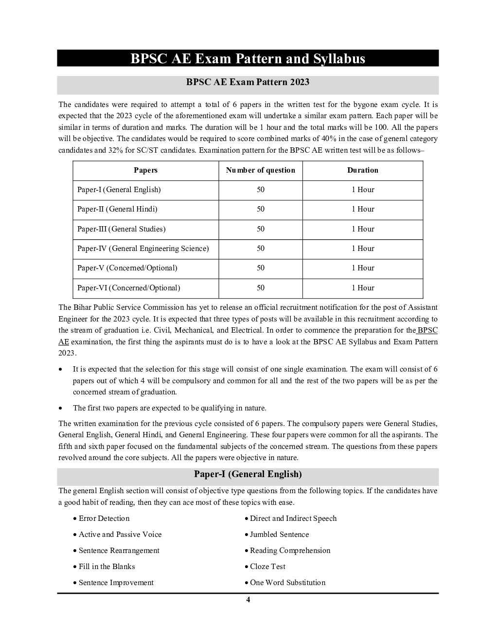 BPSC & JPSC Civil Engineering Paper–V & VI Solved Papers 2023-24 - Page 5