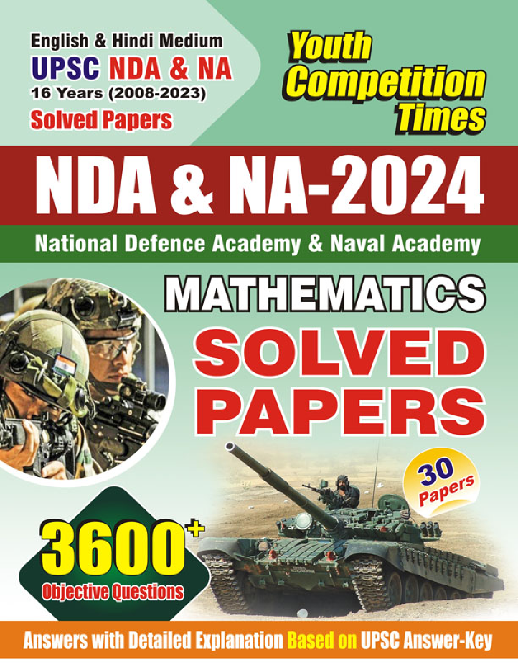 UPSC NDA-NA Mathematics Solved Papers 2023-24 - Page 1