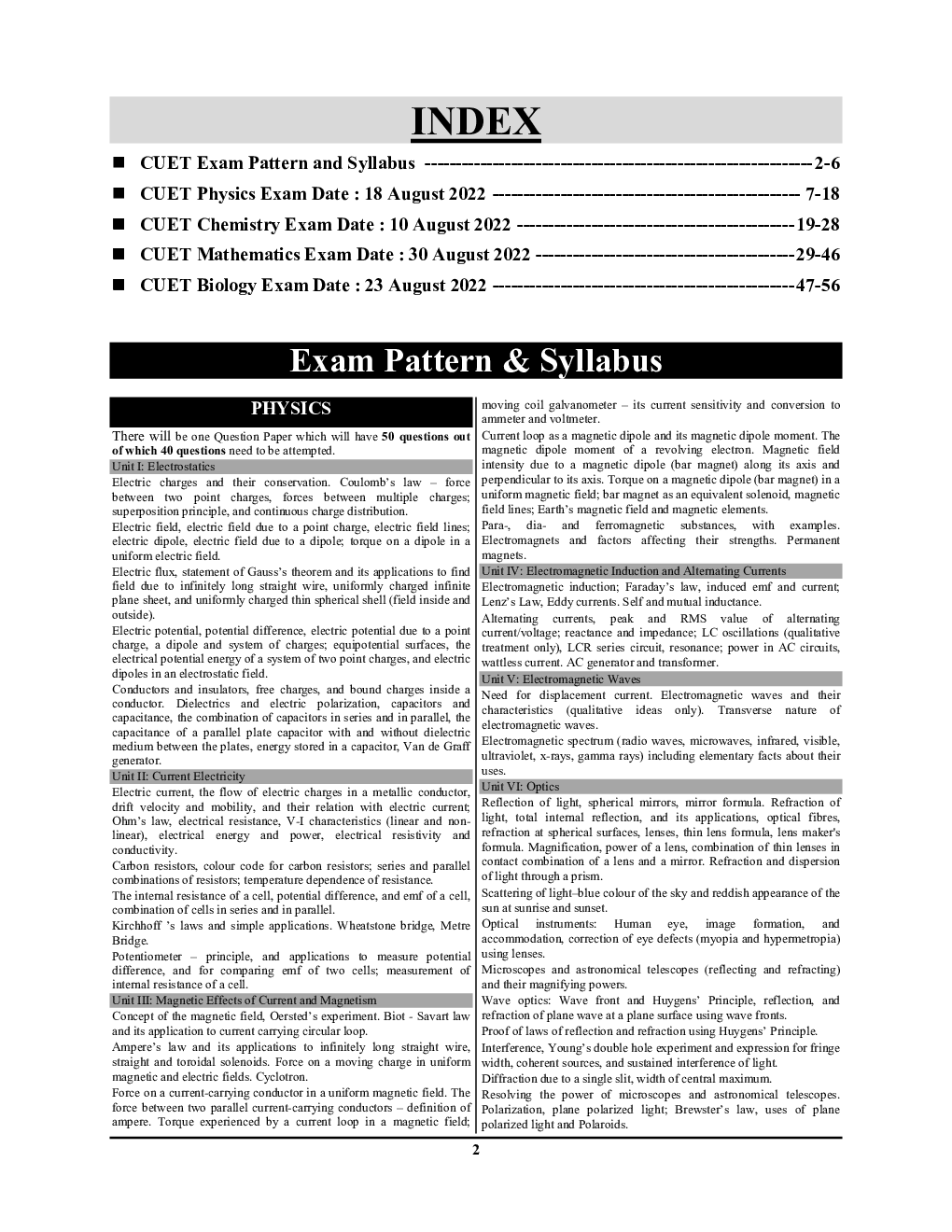 NTA CUET (UG) 2022 Common University Entrance Test Solved Paper 2023-24 - Page 3