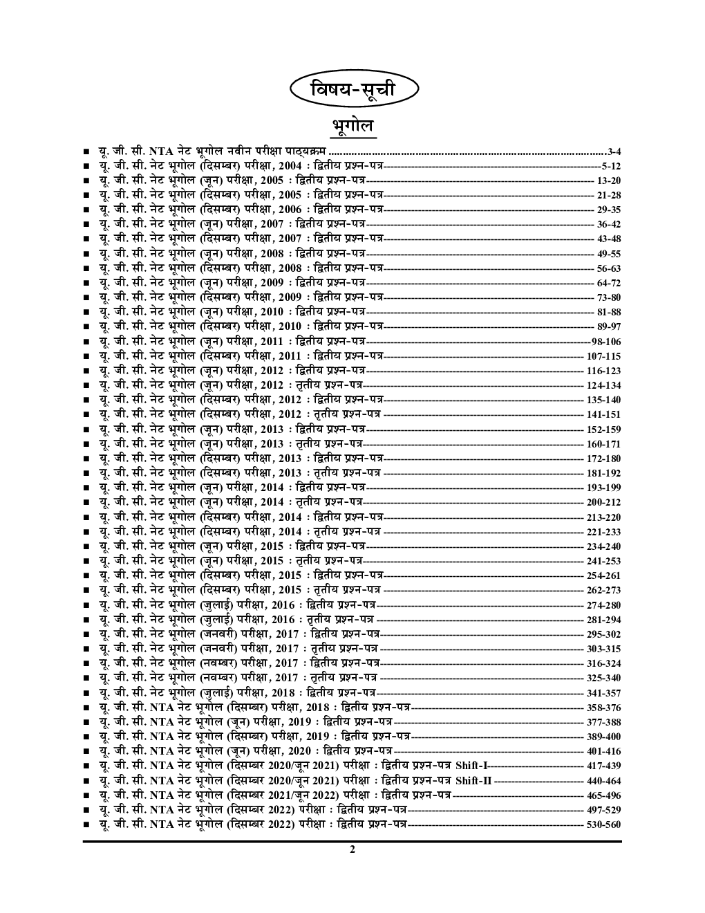NTA/UGC-NET/JRF भूगोल सॉल्व्ड पेपर्स 2023-24 - Page 3