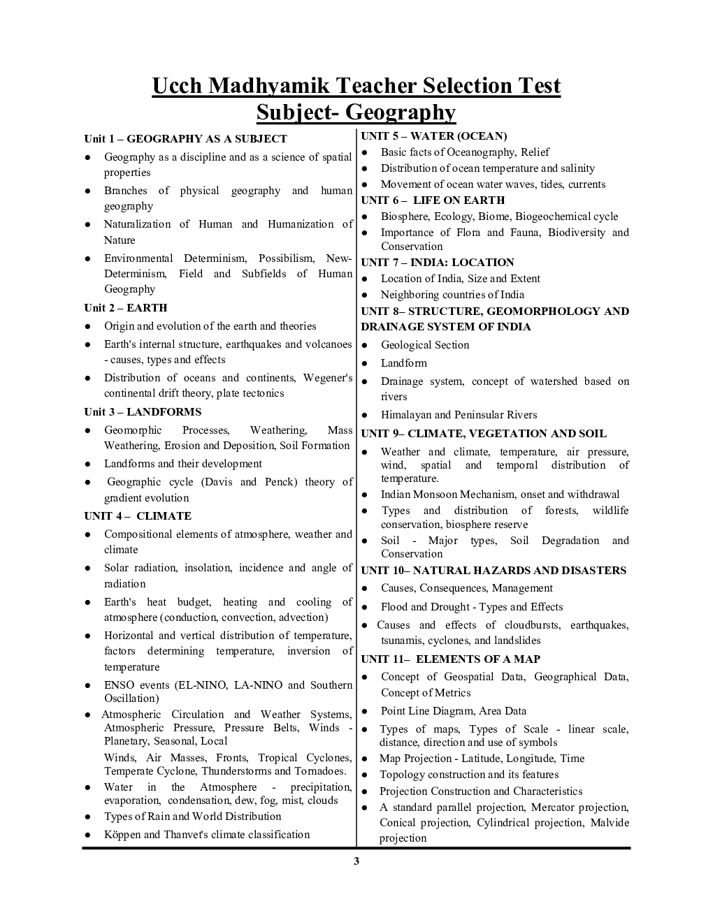 MP High School Selection Test भूगोल सॉल्व्ड पेपर्स प्रैक्टिस बुक 2023-24 - Page 4