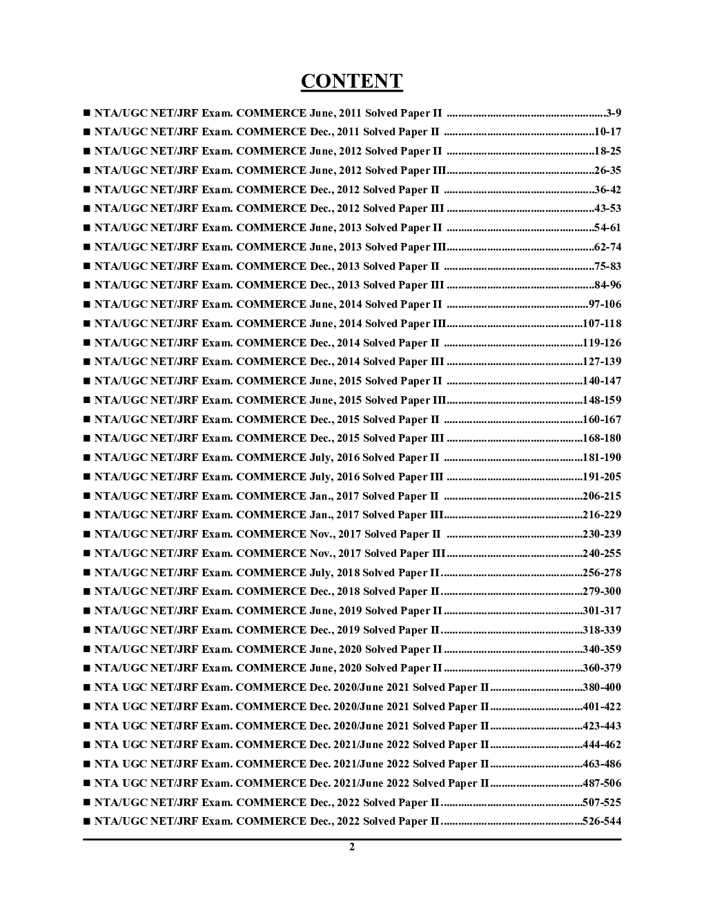 NTA/UGC-NET/JRF Commerce Solved Papers 2023-24 - Page 3