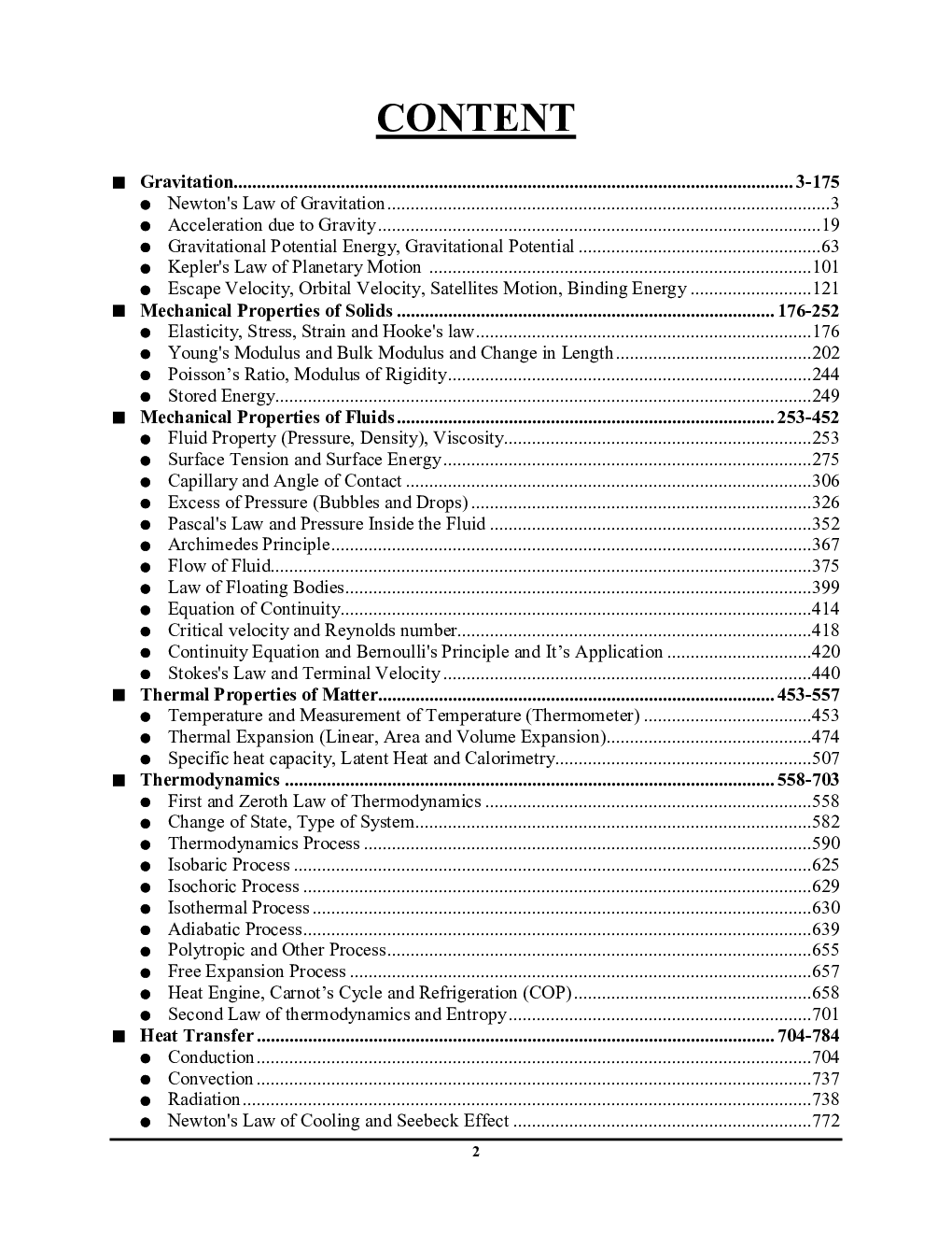 TGT/PGT/GIC Physics Gravitation & Thermodynamics 50,000 MCQ  Vol.-02 Solved Papers - Page 3