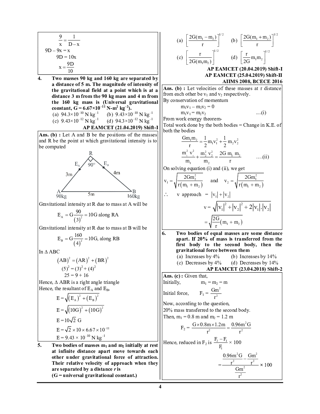 TGT/PGT/GIC Physics Gravitation & Thermodynamics 50,000 MCQ  Vol.-02 Solved Papers - Page 5