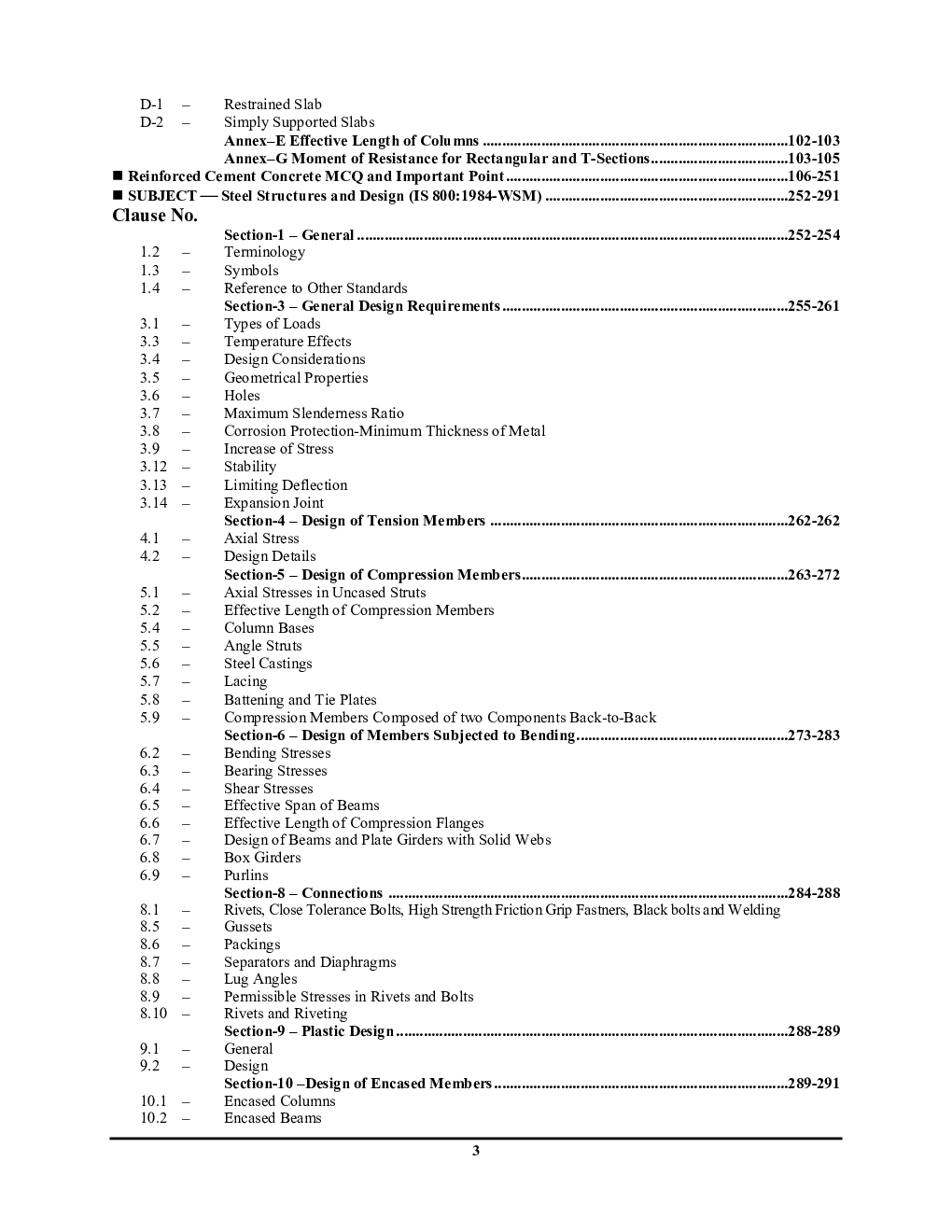 JE/AE Civil Engineering IS Code Booster Study Material 2023-24 - Page 4