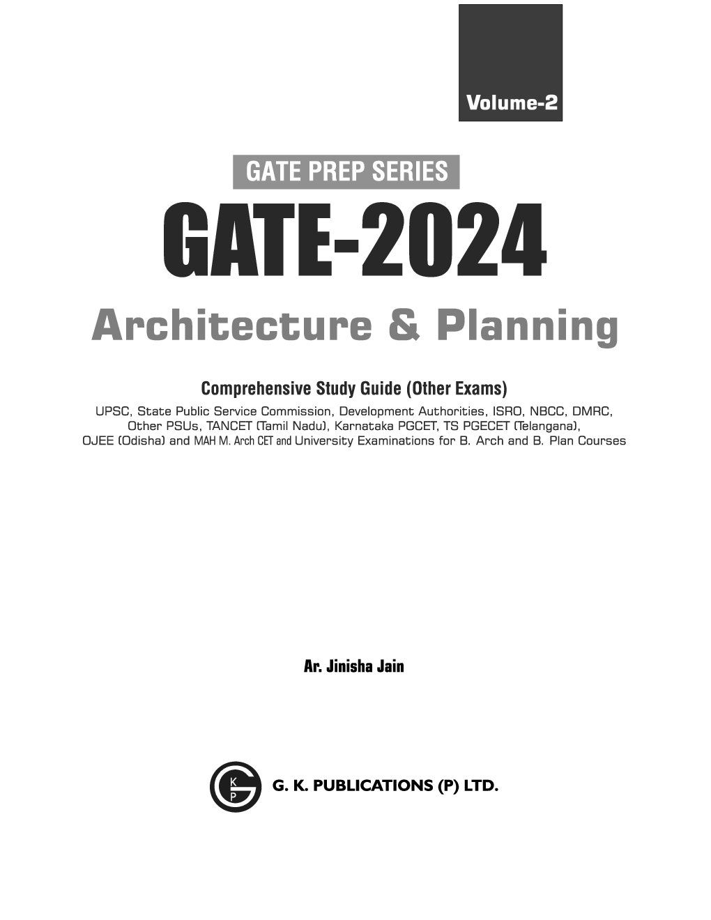 GATE 2024 Architecture & Planning Vol-2 - Guide - Page 4