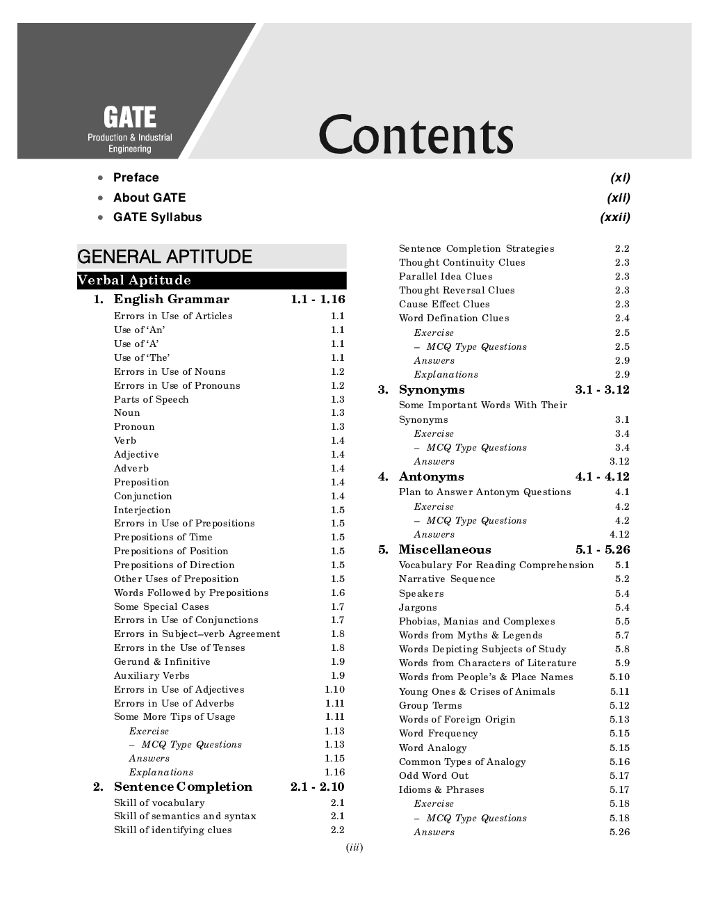 GATE 2024 Production & Industrial Engineering - Guide - Page 4